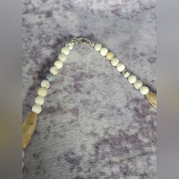 Dendritic Agate Necklace - Picture 4 of 14